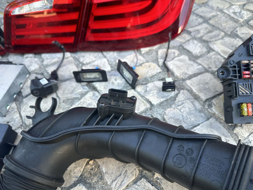 Parachoques tras bmw f10 farolins farolim  tampa motor camara tras
