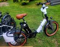 Nowy Rower Elektryczny Składany 48V 17Ah 250W 20x3.0'' 120KM