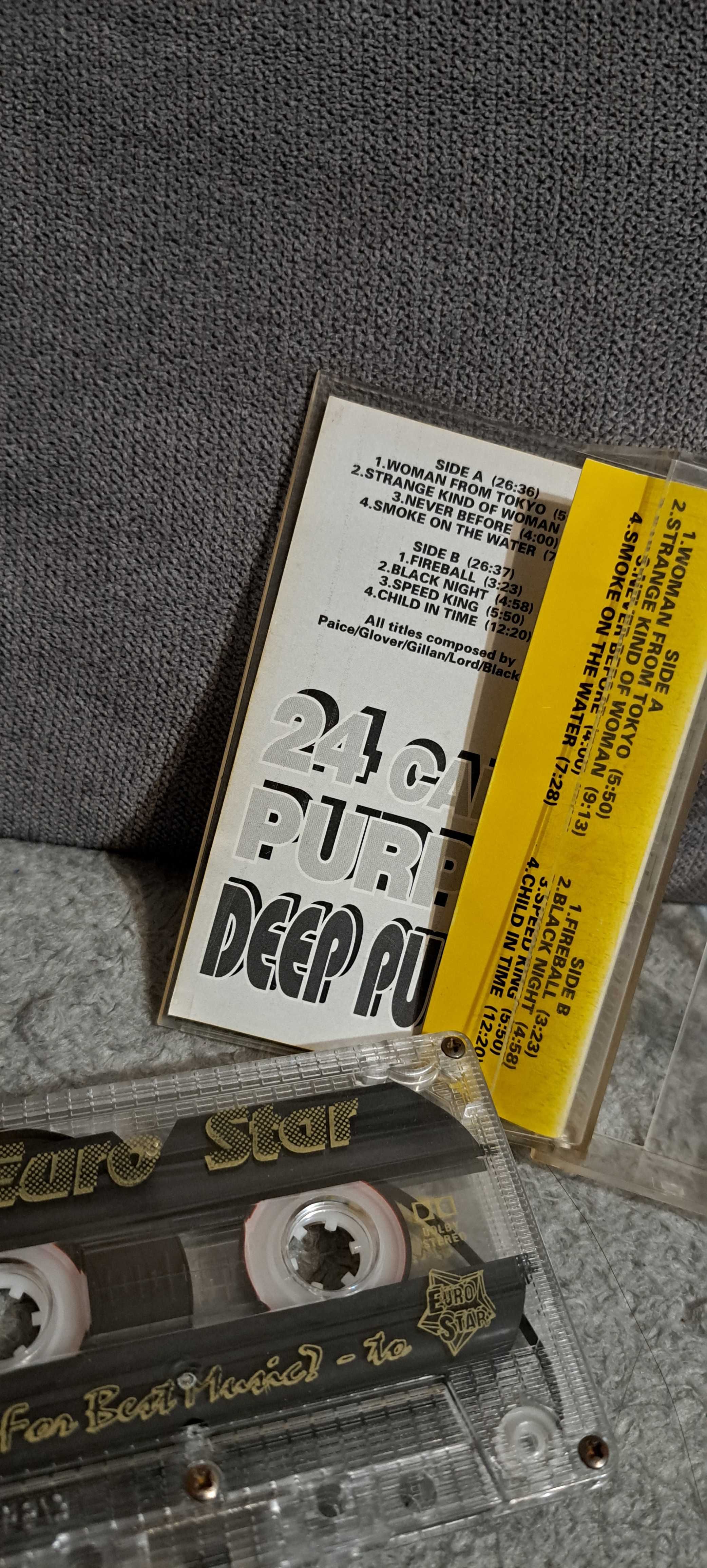 Deep Purple 24 Carat Purple - kaseta audio