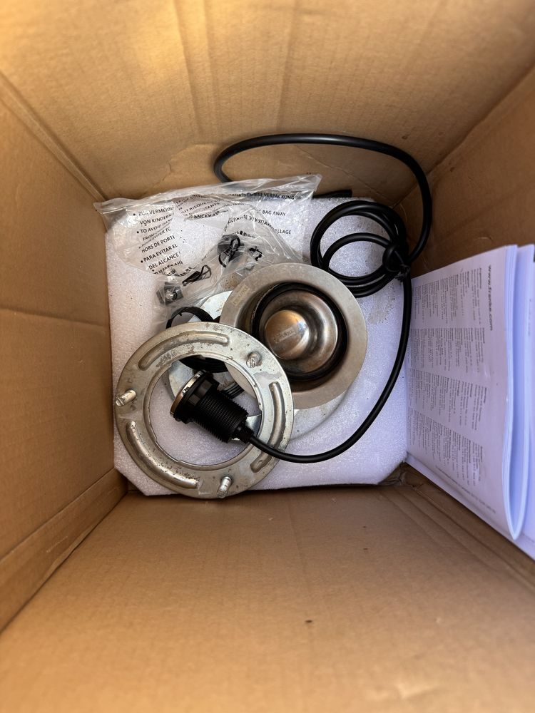 FRANKE Turbo Plus TP-125 rozdrabniacz młynek do odpadów do zlewu
