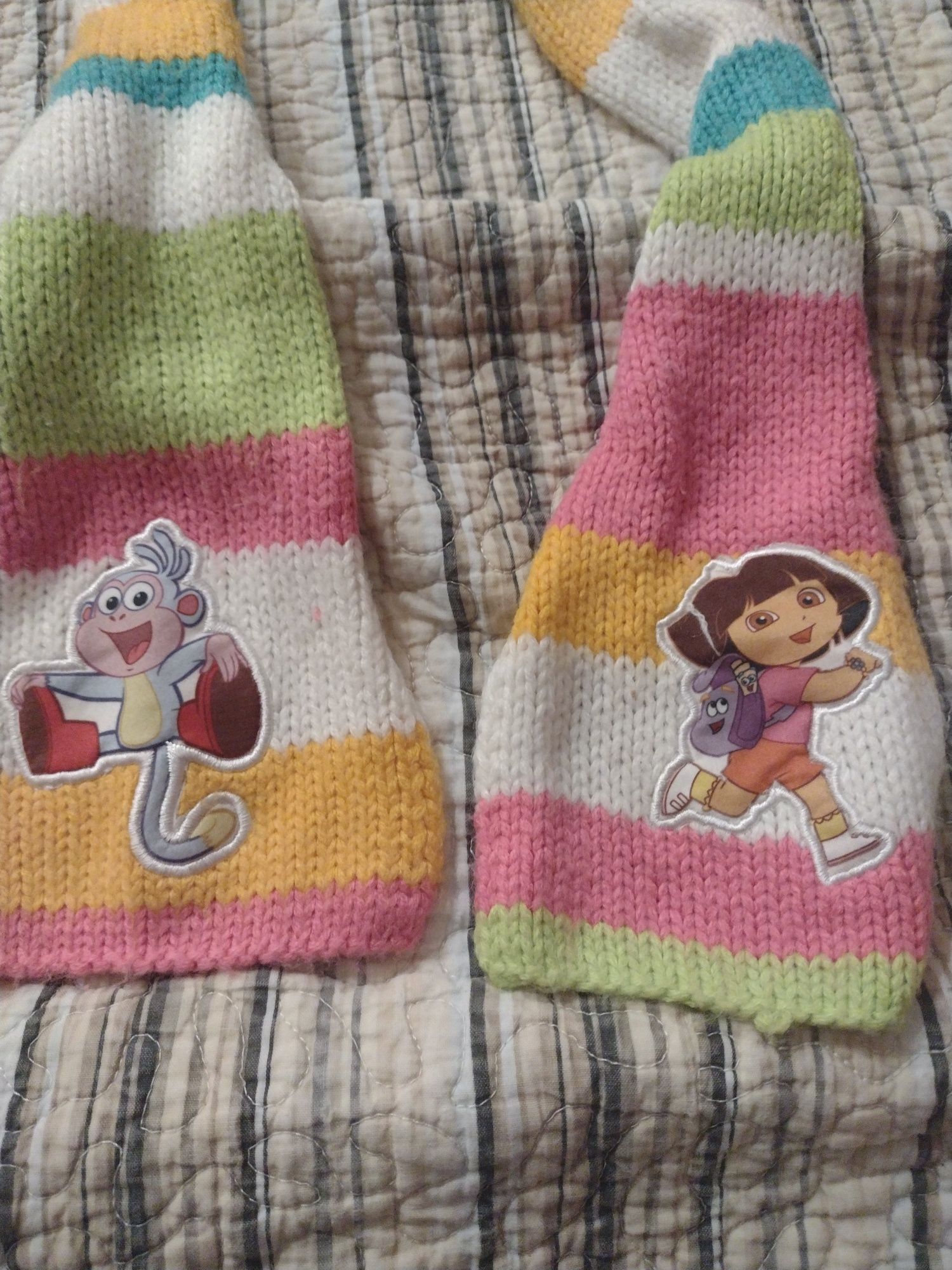 Rękawiczki+ szalik dla dziewczynki Dora