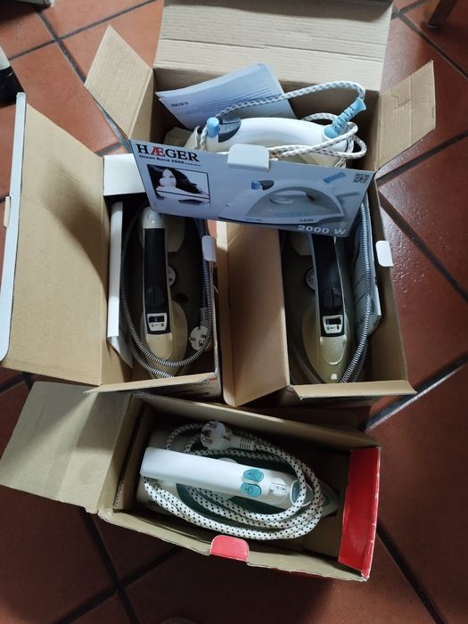 Ferros de engomar a vapor