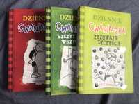 3 „dzienniki cwaniaczka” Jeff Kinney