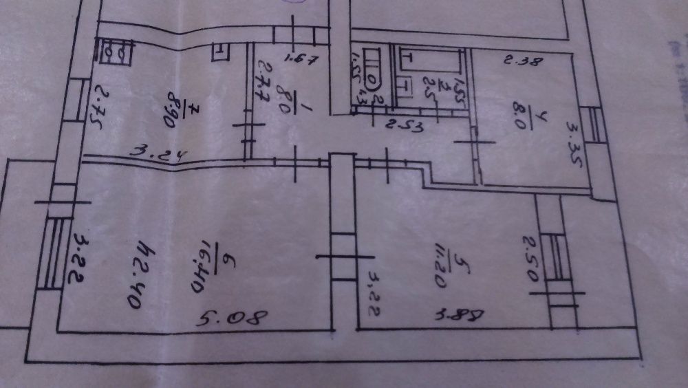 Продам 3-х комнатную квартиру