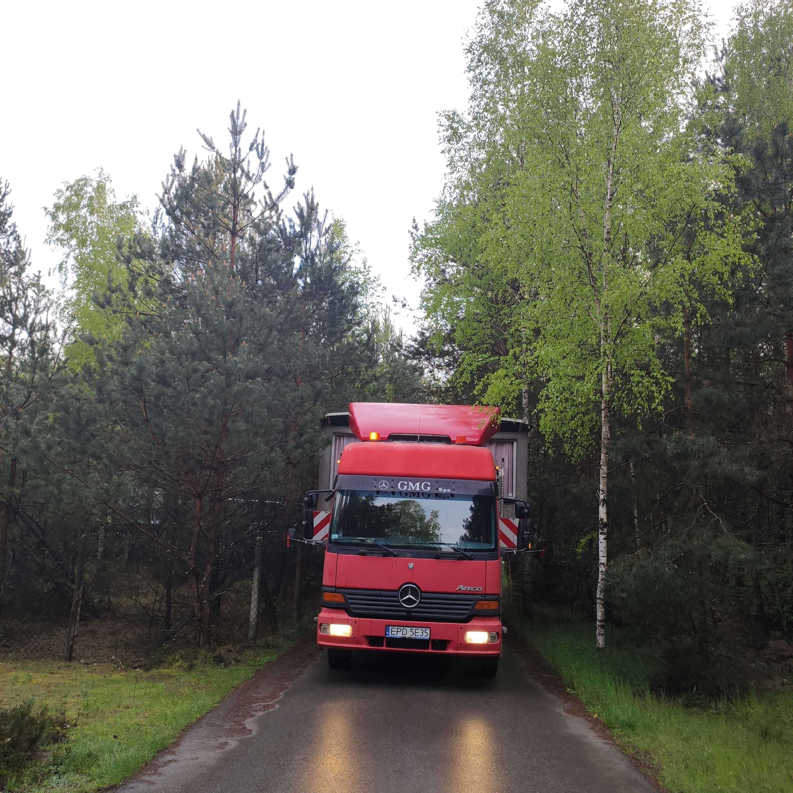 Transport domków Holenderskich , maszyn rolniczych , pojazdów