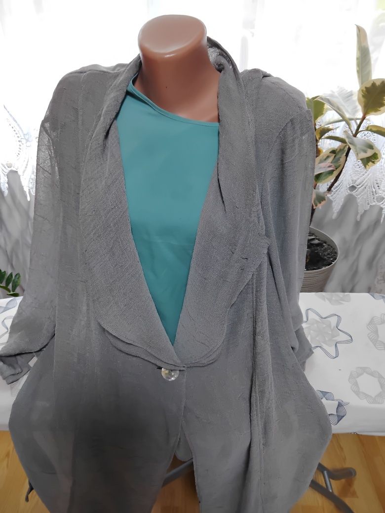Блуза туніка кардиган батал 56, 58, 60-й розмір