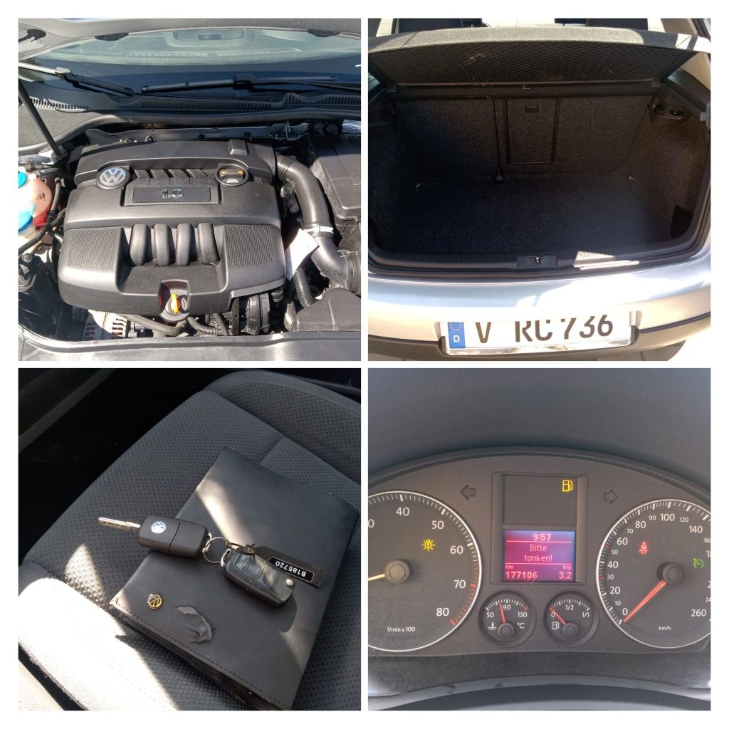 Vw Golf z Niemiec Opłacony 1.6 MPI 102KM