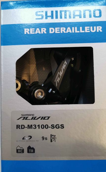 SHIMANO RDM3100 ALIVIO SGS Przerzutka Tylna 9s