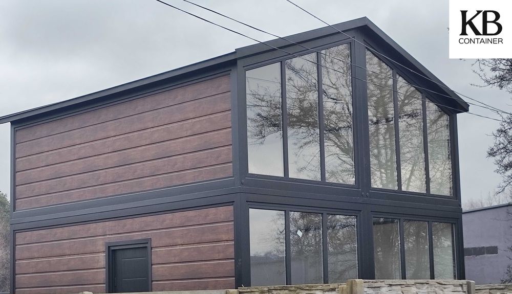 WYPRZEDAŻ! Piętrowy kontener 6,0 x 5,7 m / Tiny House z łazienką