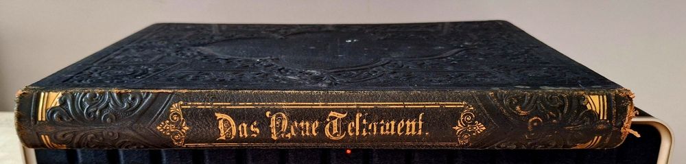 Nowy Testament Marcin Luter Biblia ok 1900 stara antyk