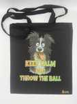 Torba bawełniana z nadrukiem psa – Border Collie, na prezent keep calm