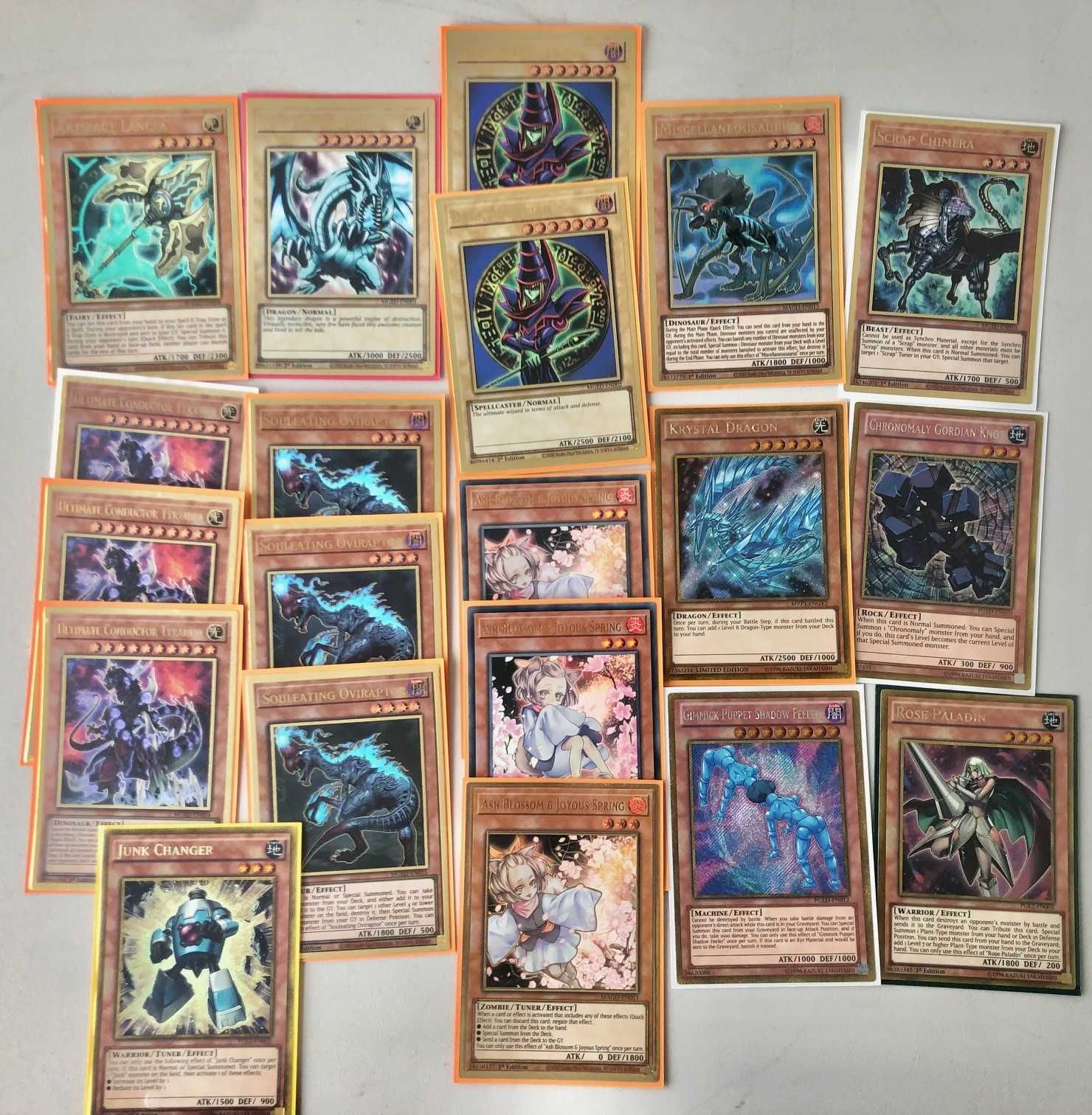 Cartas YUGIOH EN/NM TCG Parte 3/3