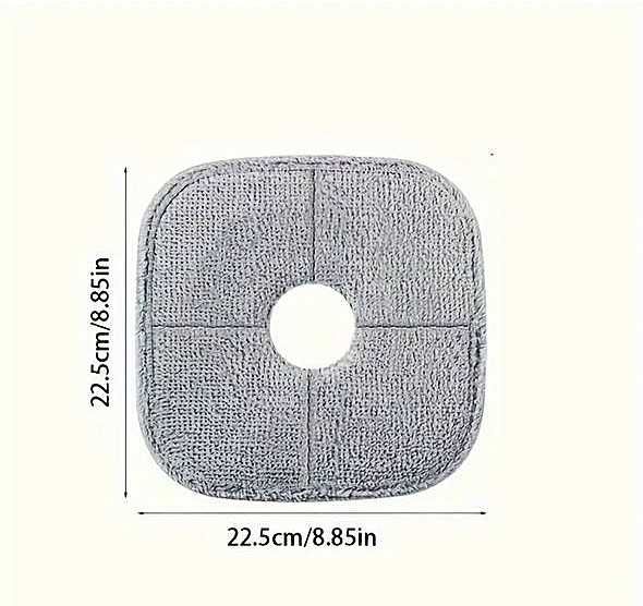 Насадка змінна запаска для швабри з мікрофібри 23х23см