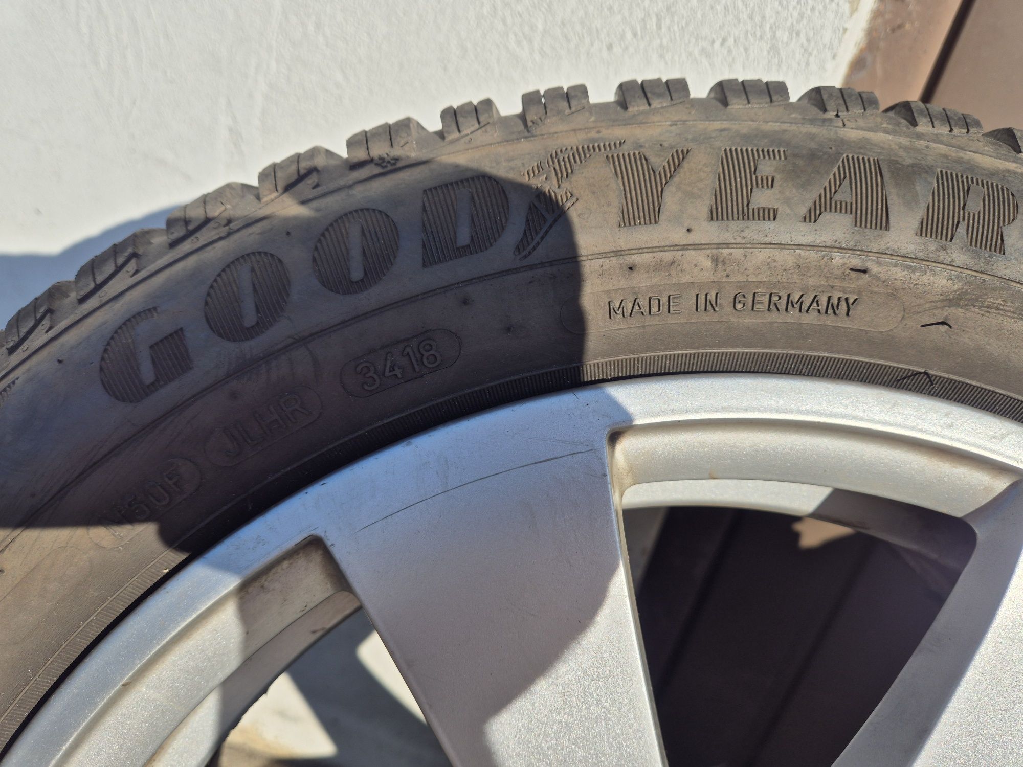 Koła zimowe alufelgi 16' Mercedes C klasa w204 205/55/16 GoodYear