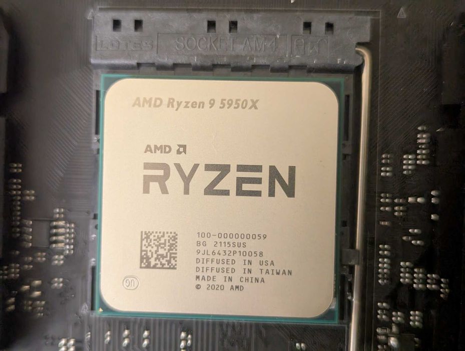 Asus ROG Stix X570-E  + AMD Ryzen 9 5950X