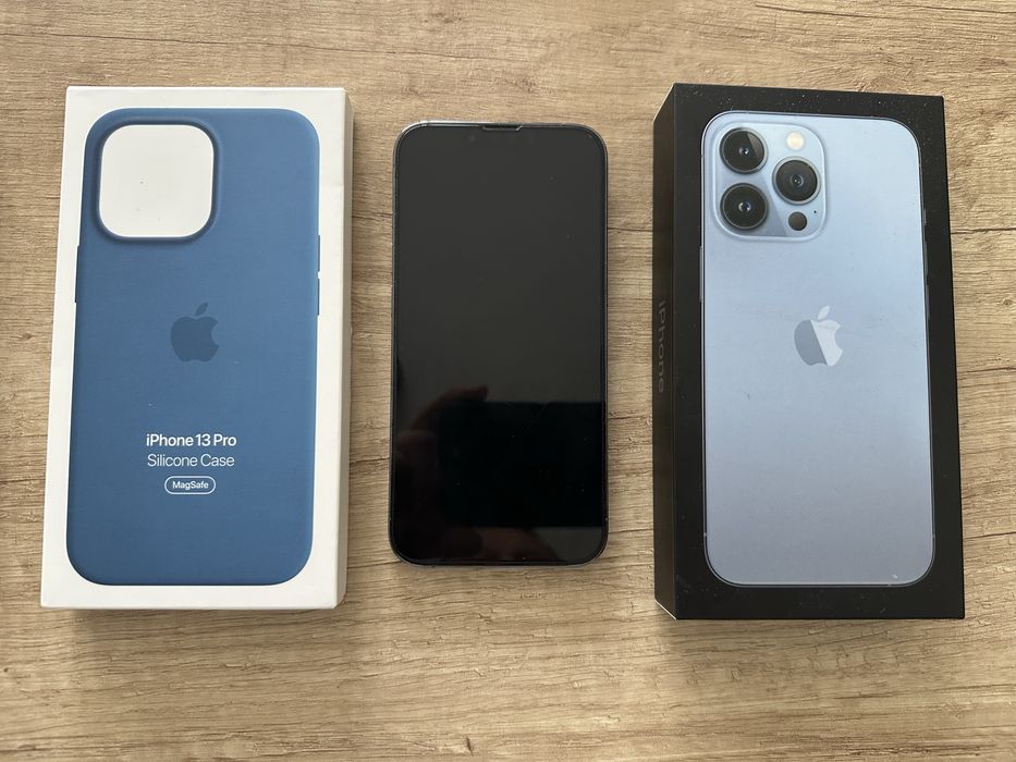 Iphone 13 pro 256gb idealny 100% oryginał nienaprawiany iOS 18!