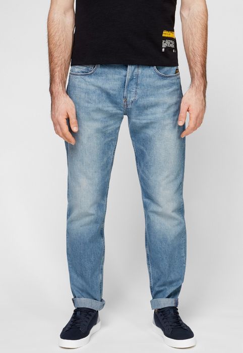 G-Star RAW чоловічі блакитні джинси Alum Relaxed Tapered 34-34