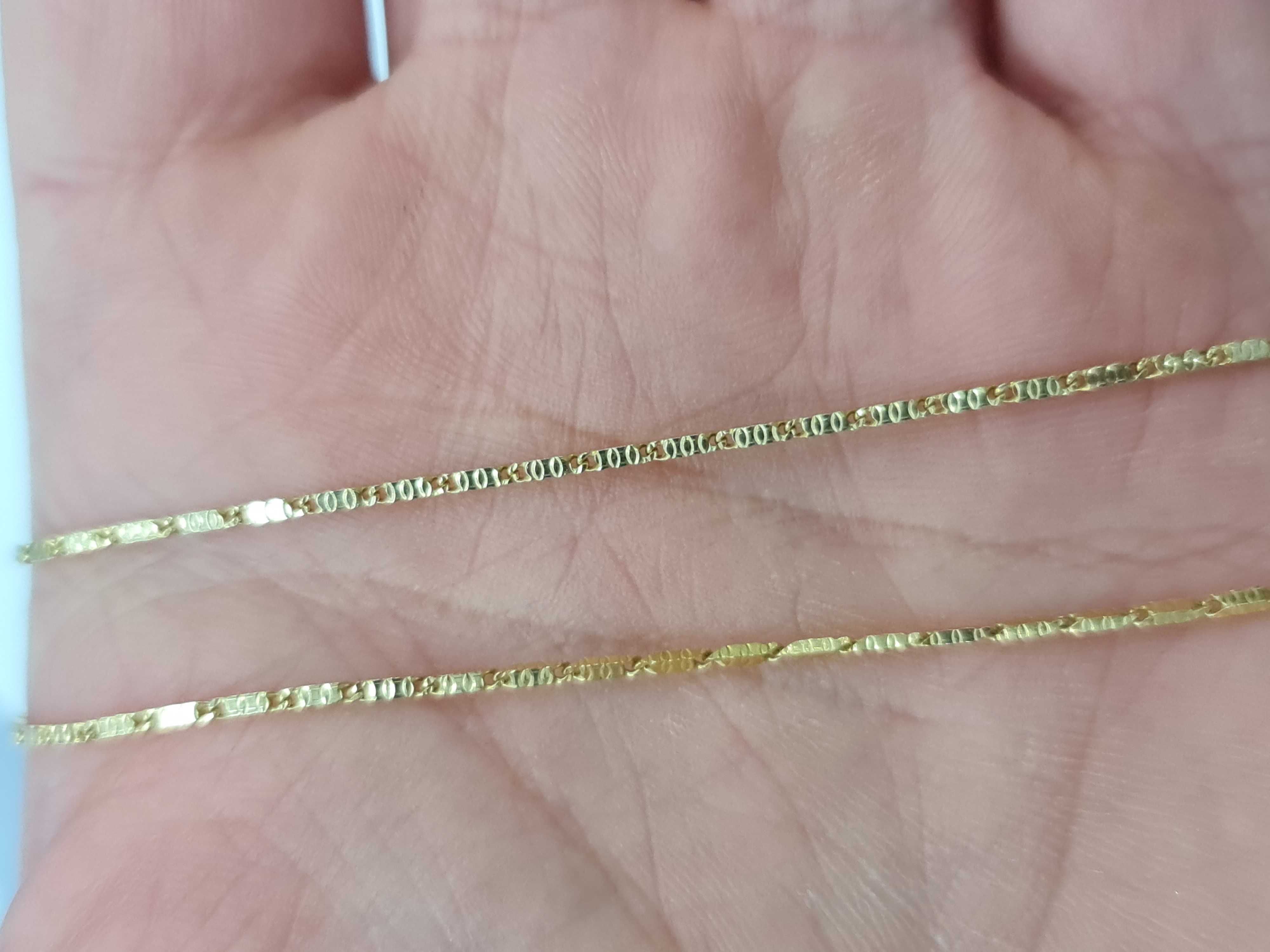 Złoty łańcuszek damski/ 585/ 4.02 gram/ 46cm
