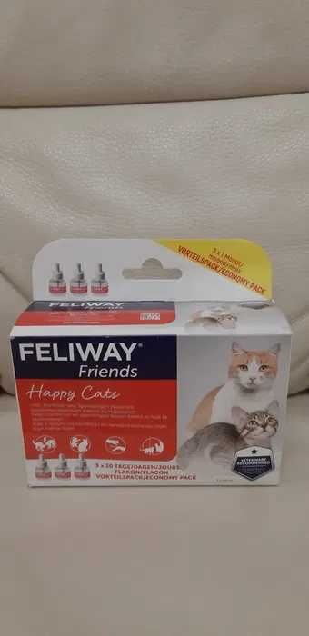 Feliway Friends Wkłady Nowe Zestaw 3x 48 ml