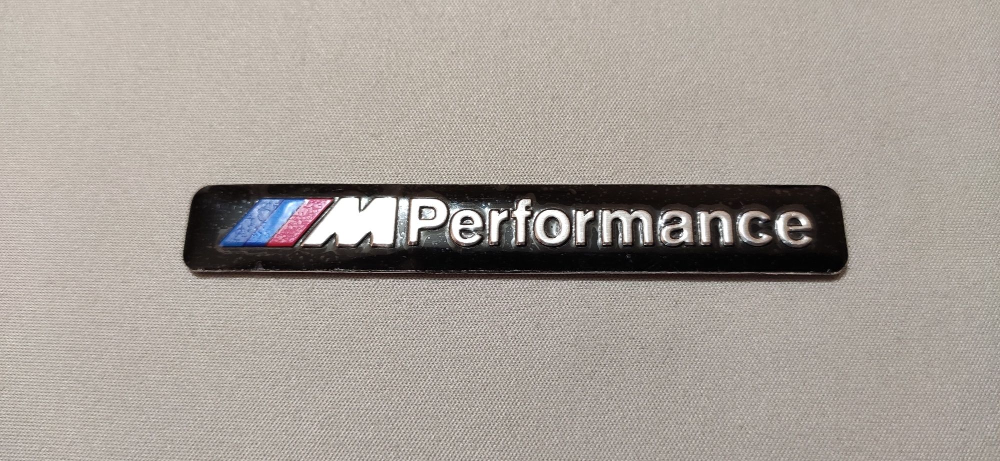 Наклейка, плашка, шильдік BMW М Performance для салона автомобіля