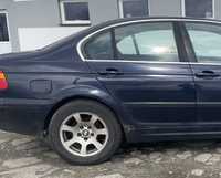 Drzwi tylne prawe /prawy tył kompletne BMW E34 Lift 2002r lakier 317/5