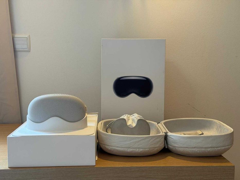 Apple Vision pro com (Caixa, bolsa de transporte originais)