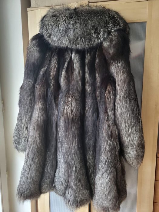 Piękne futro z lisa rozmiar XL