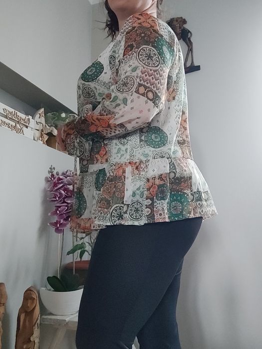 Tunika koszula vintage 90's Boho