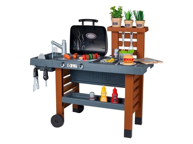 Grill zabawkowy Smoby z akcesoriami