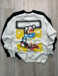OFF-WHITE x KAWS мужской свитшот реглан батник кофта оригинал