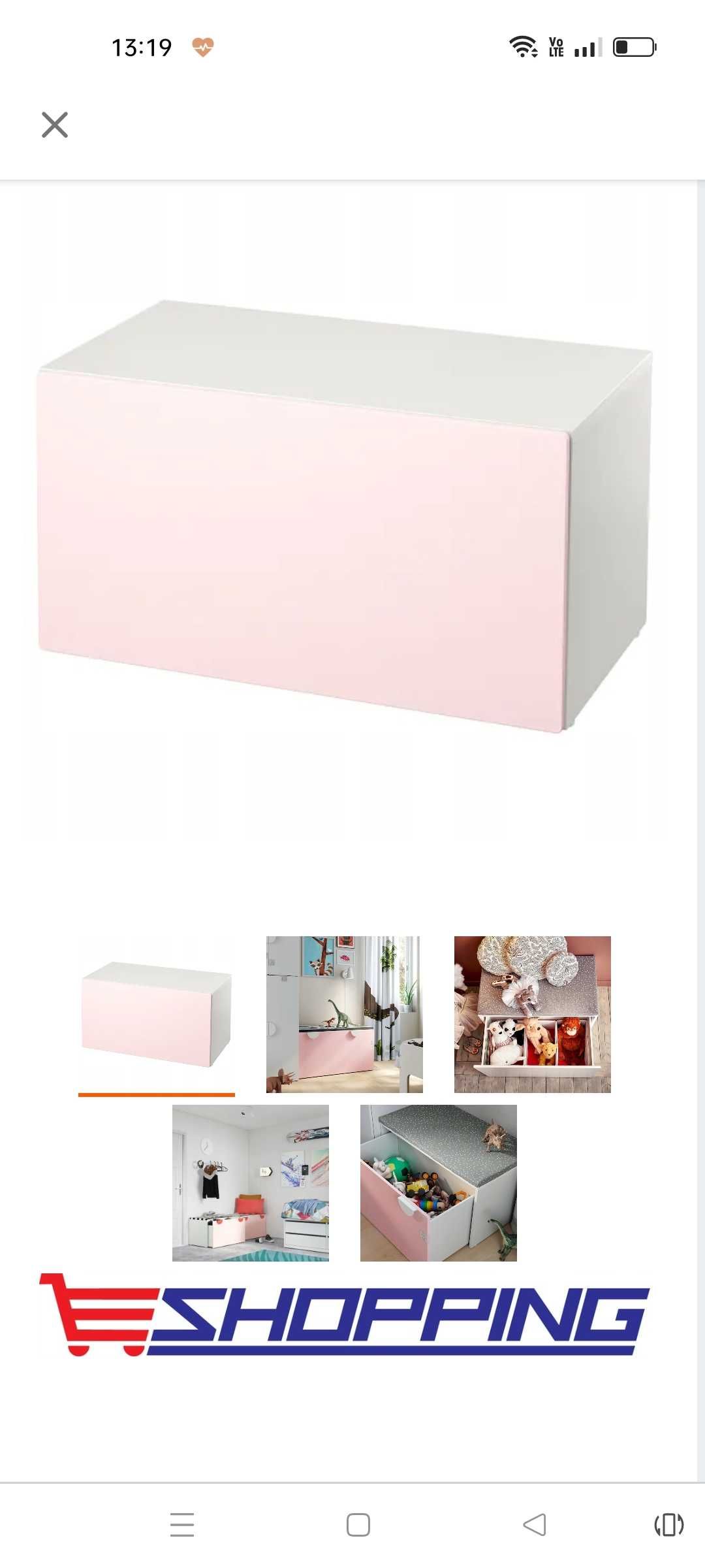 Piękne meble IKEA dla dziewczynki