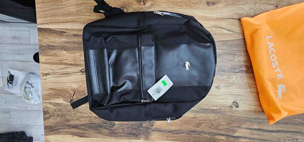 LACOSTE oryginalny plecak z dowodem zakupu. NOWY.