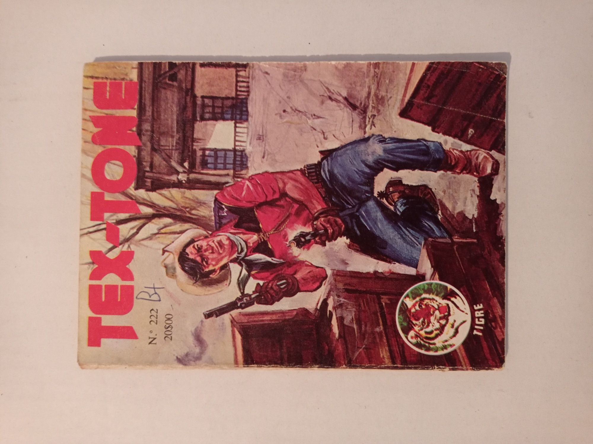 Livro banda desenhada Tex-Tone