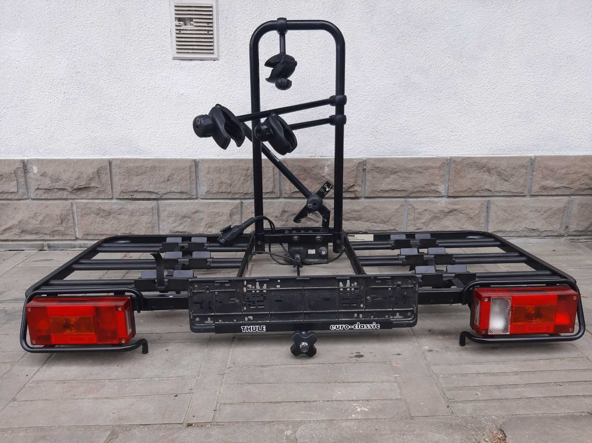 Bagaznik Thule na hak 3 i 4 rowery 914 uchylny PLATFORMA