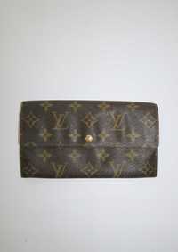 Louis Vuitton duży portfel w monogram vintage