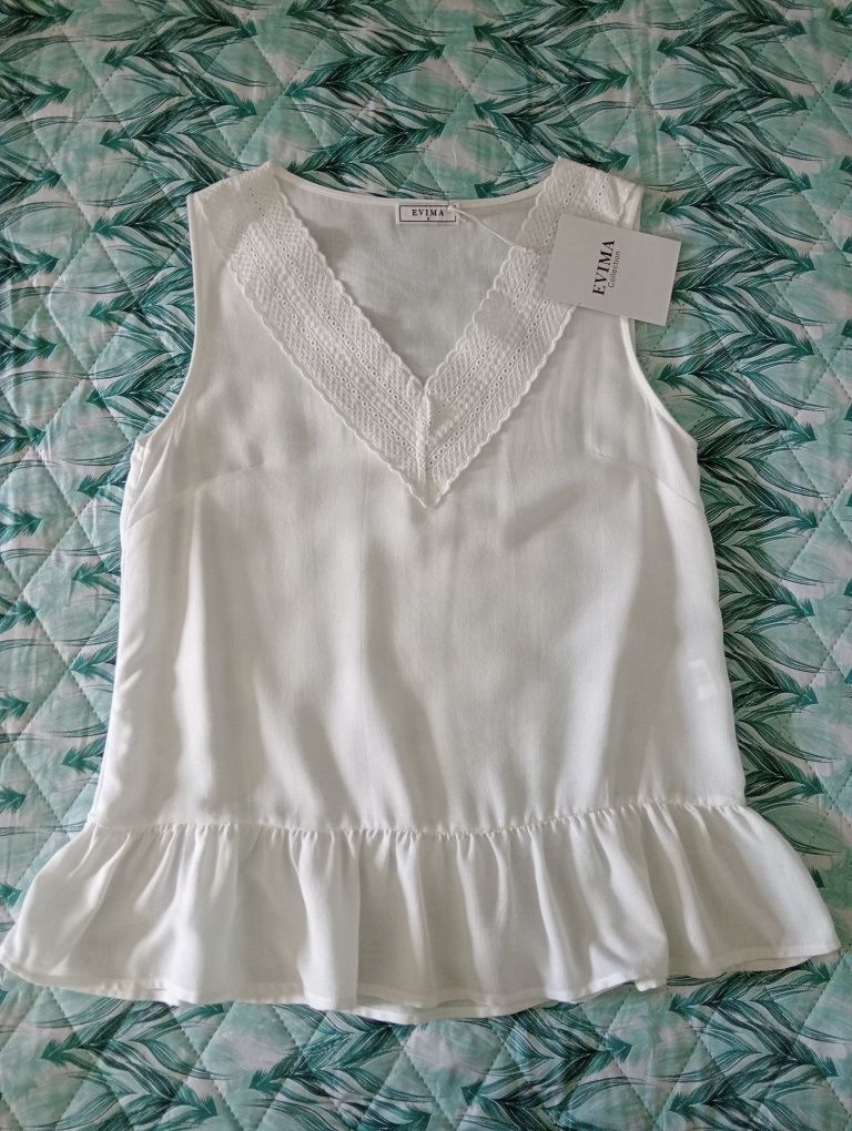 T-shirt Evima Branca