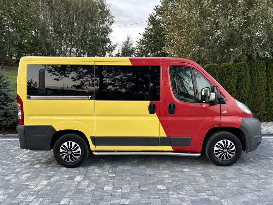 Bus Fiat Ducato 9-osobowy 2.3 * KLIMA * TEMPOMAT * NAVI * SERWISOWANY