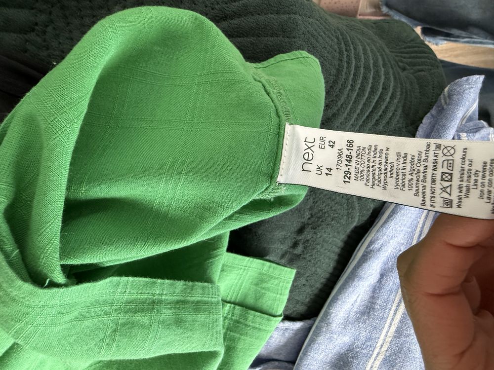 Zielona damska bluzka letnia na lato NEXT XL