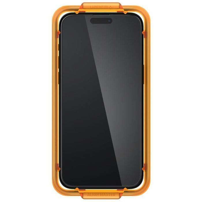 Szkło Hartowane Spigen AlignMaster 2-Pack iPhone 15 Pro Max Czarne