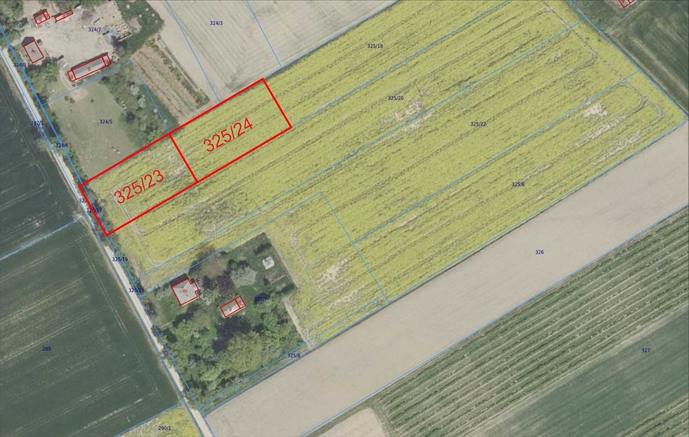 Działka budowlane 1100 m2  Ostrów gmina Wilkołaz