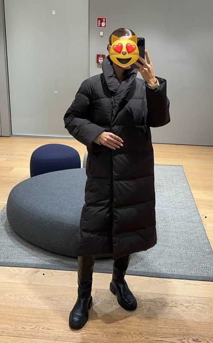 Пуховик COS поточна колекція хs