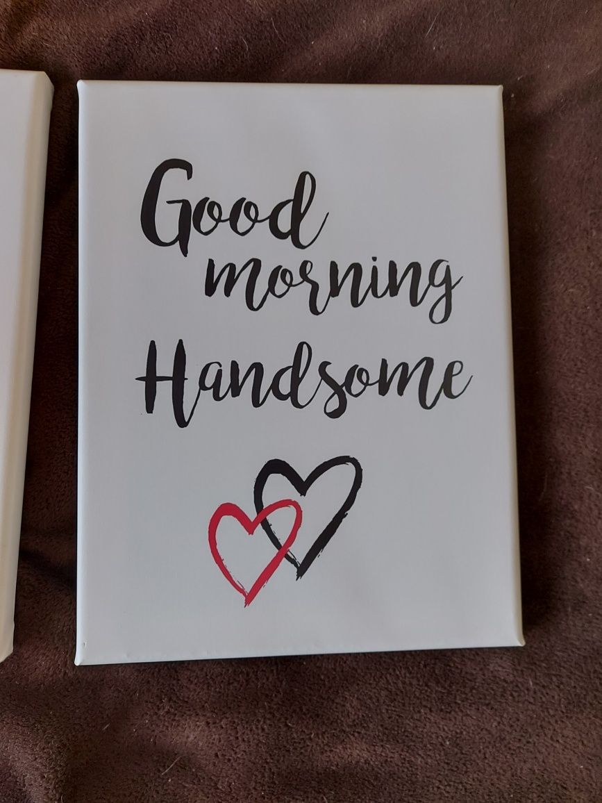 Obrazy Good Morning Beautiful / Handsome