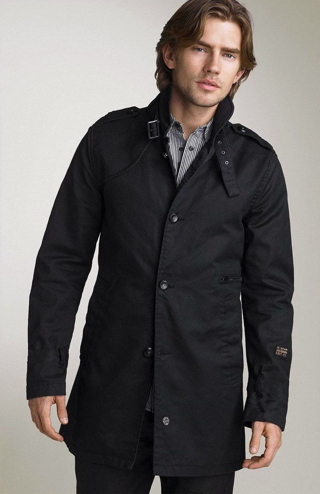 G-Star Raw New Garber Trench тренч пальто з пропиткою