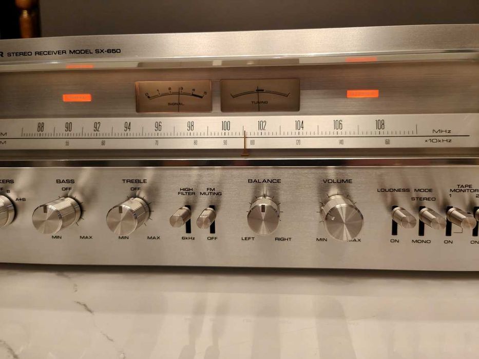 PIONEER SX-650 ! Piękny amplituner VINTAGE !