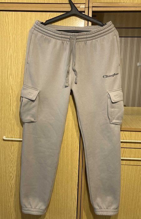 Спортивные трикотажные штаны карго на флисе Champion.Оригинал.