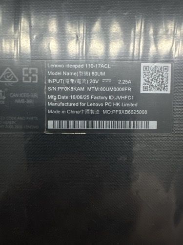 Używany Laptop lenowo