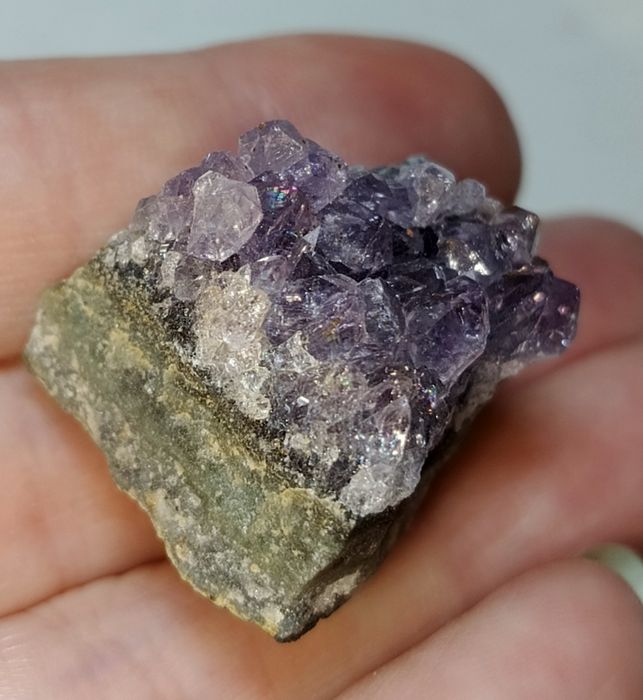 Ametyst szczotka kamień minerał