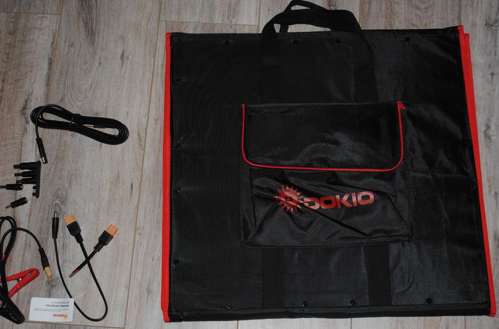 Портативна гнучка сонячна панель DOKIO 160 W FFSP-160M.