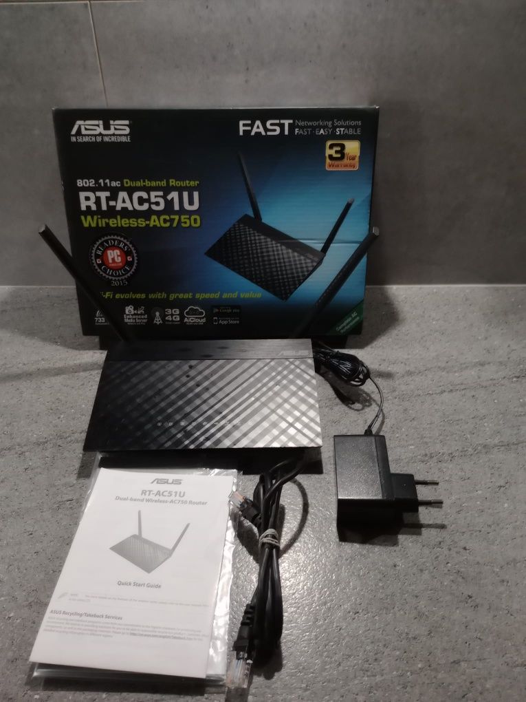 Router do internetu bezprzewodowego Asus