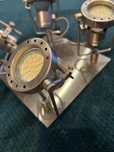 Lampa sufitowa typu halogen 4 zarowki led